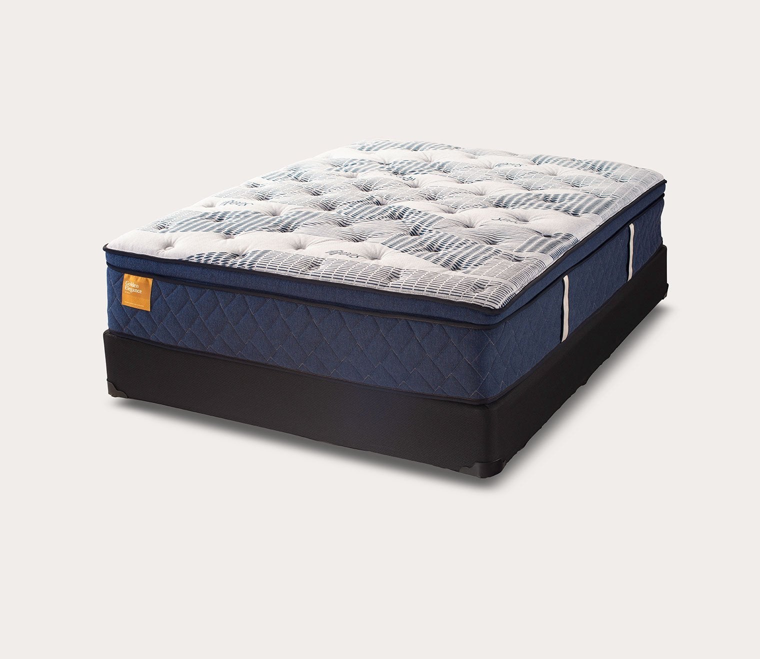 Golden Elegance Gilded Breath Plush Pillow Top Mattress by Sealy