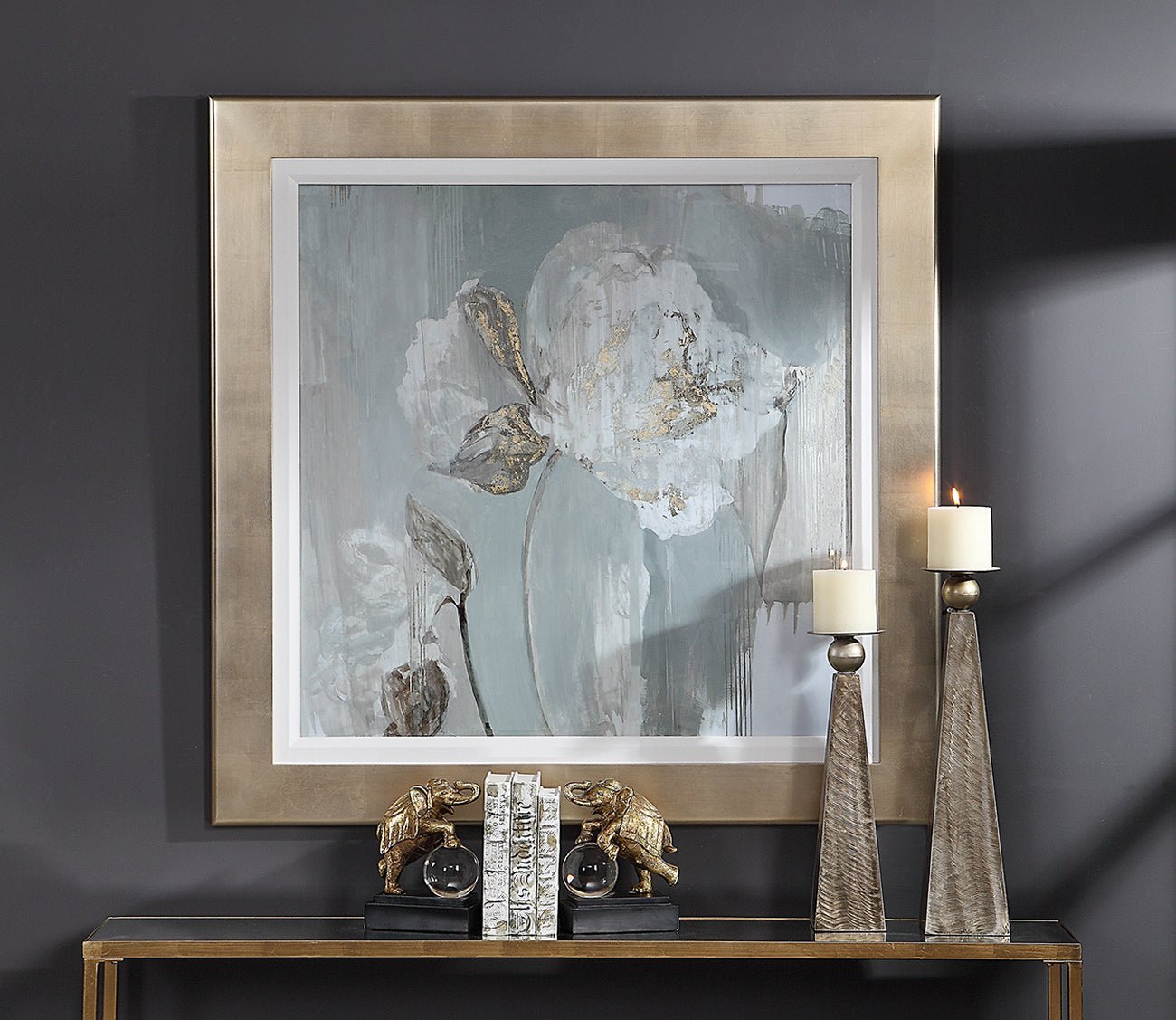 Golden Tulip Framed Print