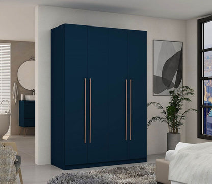 Gramercy 2-Section Wardrobe Closet by Manhattan Comfort