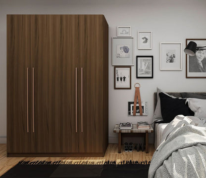 Gramercy 2-Section Wardrobe Closet by Manhattan Comfort