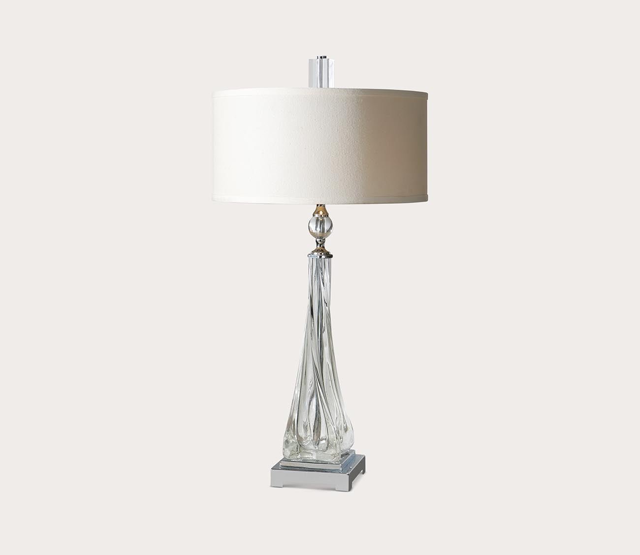 Grancona Twisted Glass Table Lamp by Uttermost