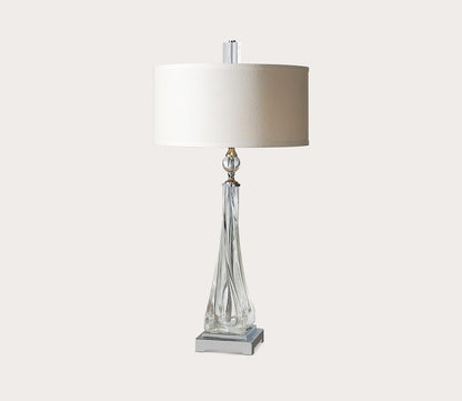 Grancona Twisted Glass Table Lamp by Uttermost