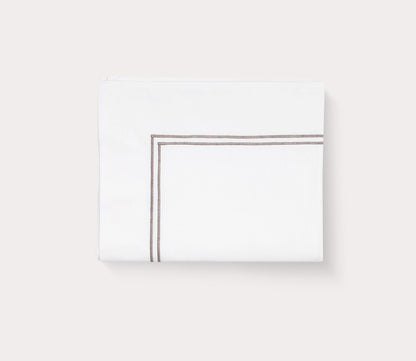 Grande Hotel Cotton Flat Sheet by Sferra