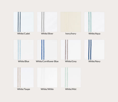 Grande Hotel Cotton Flat Sheet by Sferra
