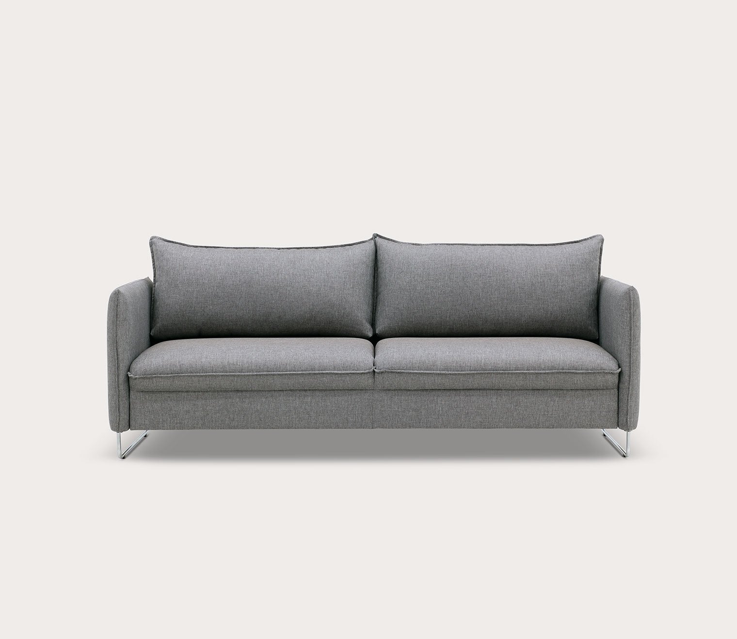 Gray Flipper Sleeper Sofa