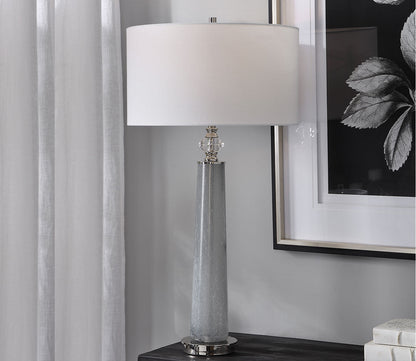 Grayton Frosted Art Table Lamp by Uttermost