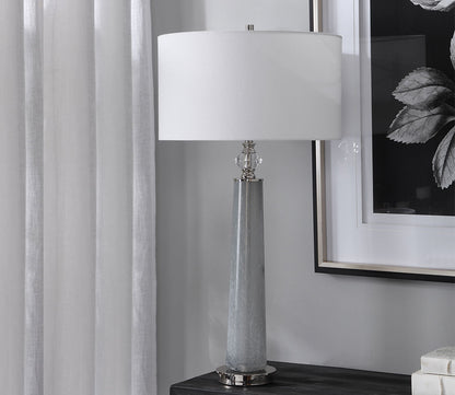 Grayton Frosted Art Table Lamp by Uttermost
