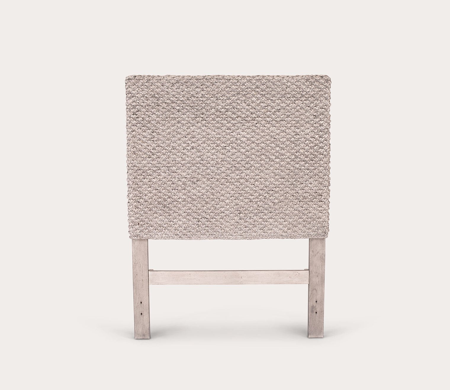 Grey Braided Headboard by Palmetto Home