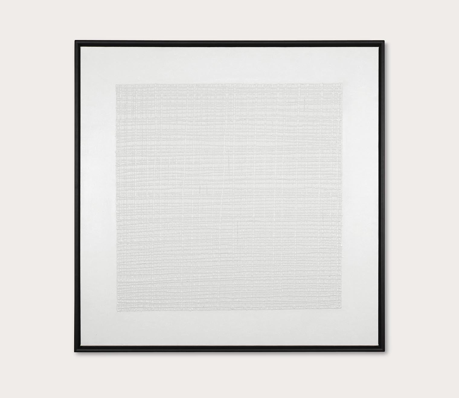 Gridlock Hand Painted Canvas by Uttermost