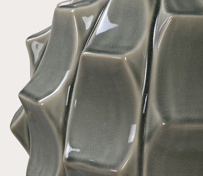 Guerina Scalloped Gray Table Lamp by Uttermost