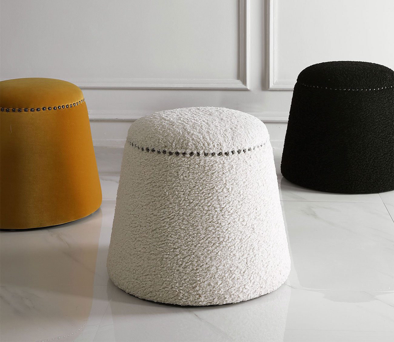 Gumdrop Ottoman by Uttermost