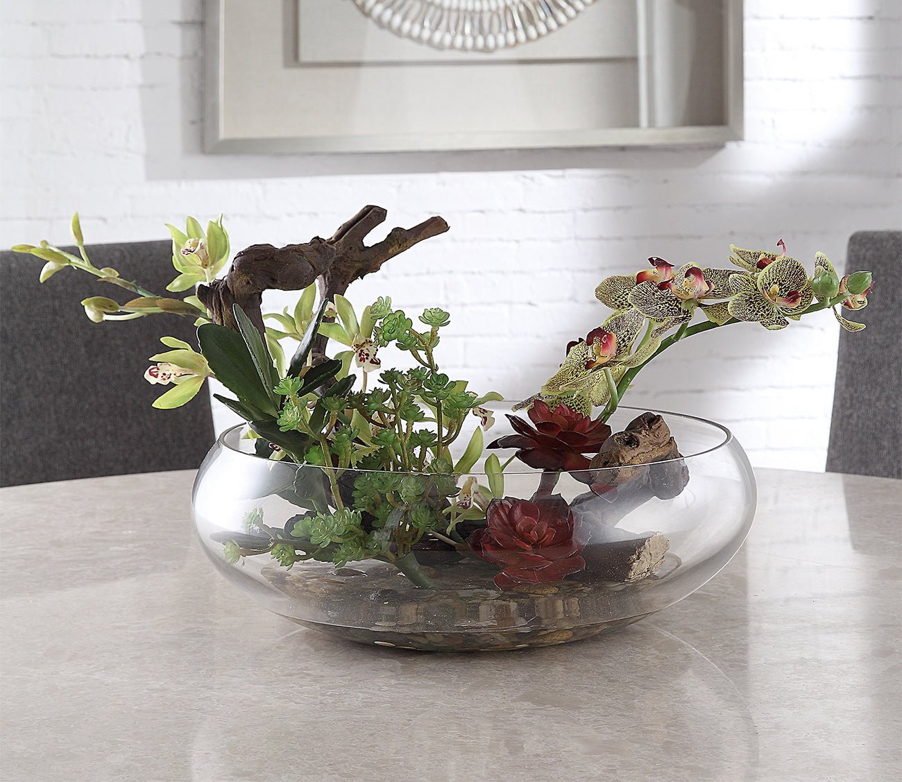 Hala Silk Centerpiece by Uttermost