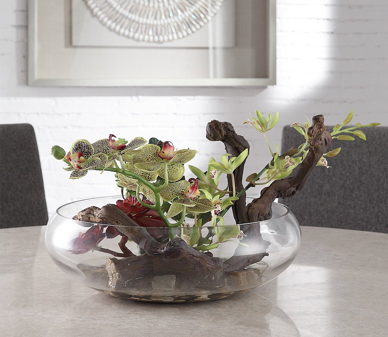 Hala Silk Centerpiece by Uttermost