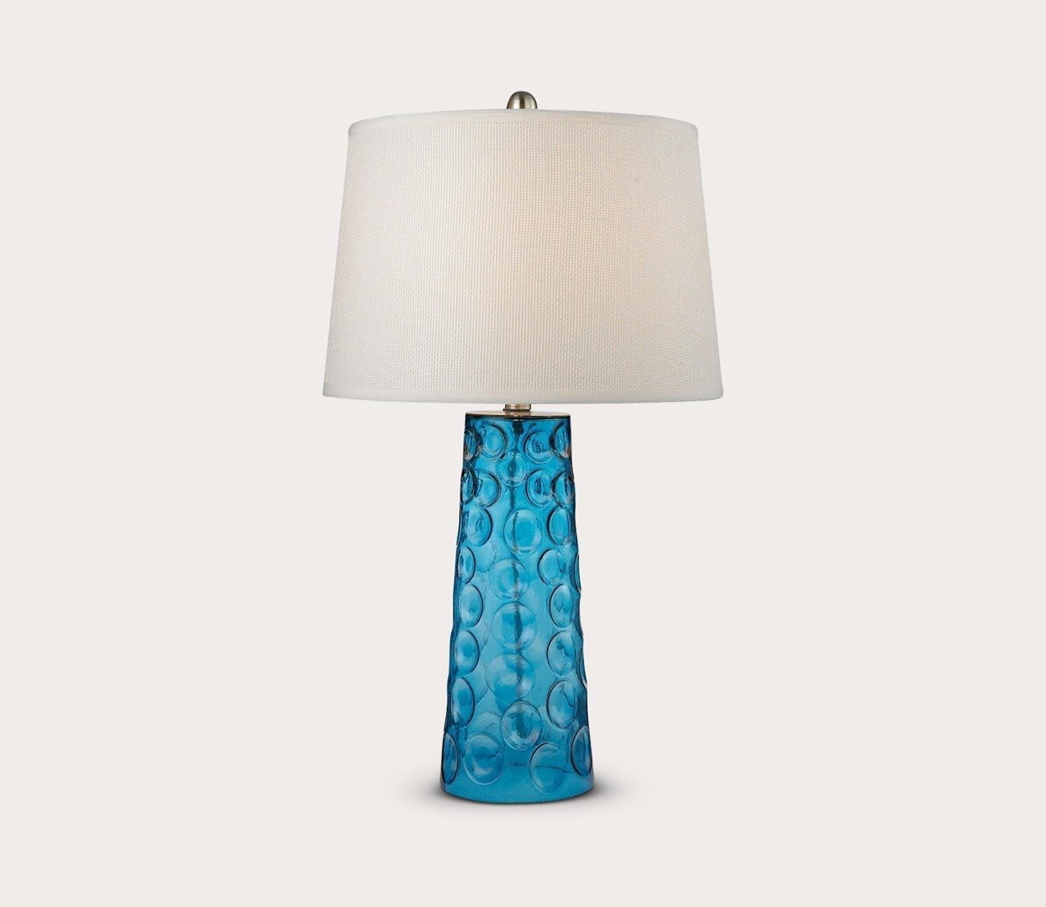 Hammered Glass Table Lamp