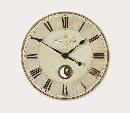 Harrison Gray Clock by Uttermost