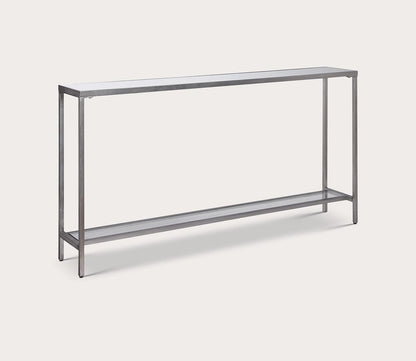 Hayley Silver Console Table by Uttermost