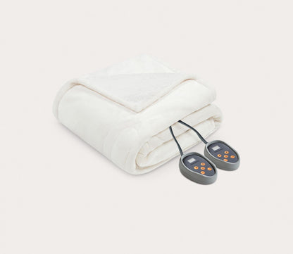 Heated Microlight to Berber Blanket by Beautyrest