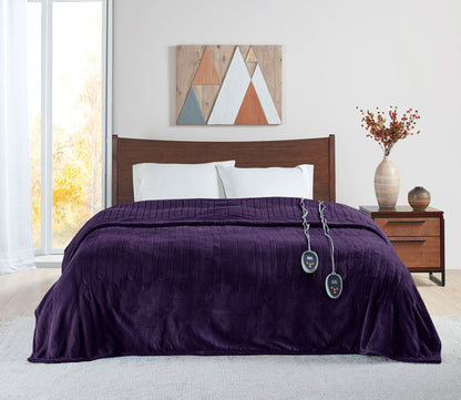Heated Microlight to Berber Blanket by Beautyrest