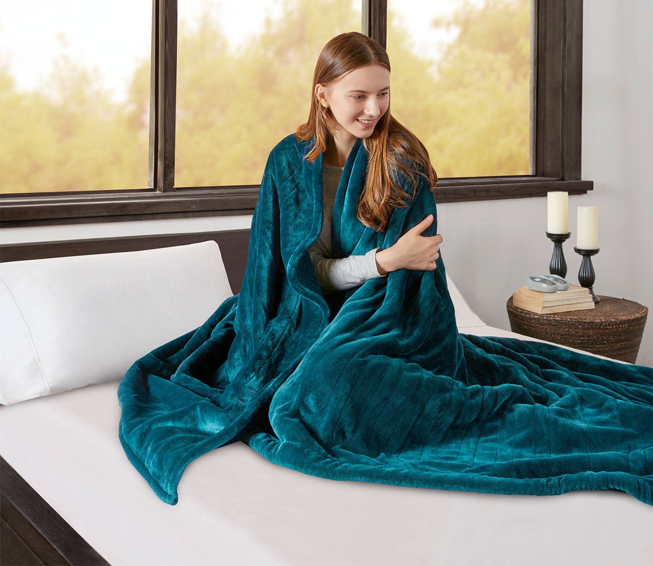 Heated Microlight to Berber Blanket by Beautyrest