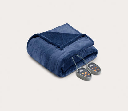 Heated Microlight to Berber Blanket by Beautyrest