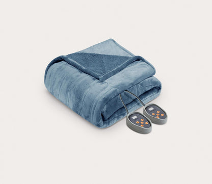 Heated Microlight to Berber Blanket by Beautyrest