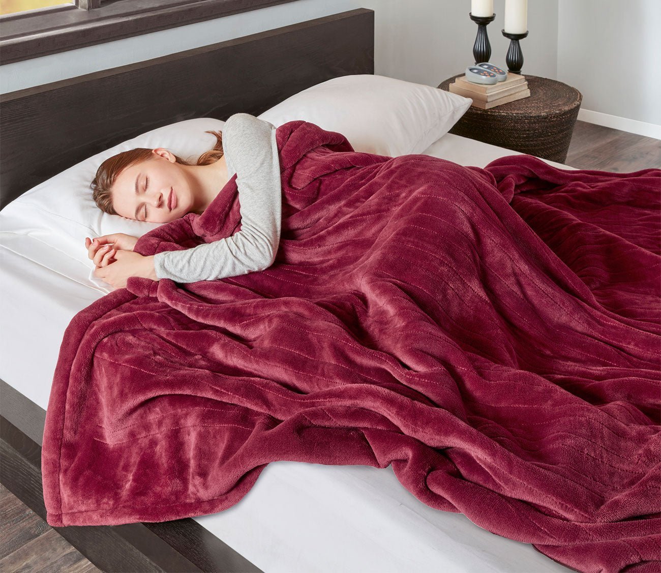 Heated Microlight to Berber Blanket by Beautyrest