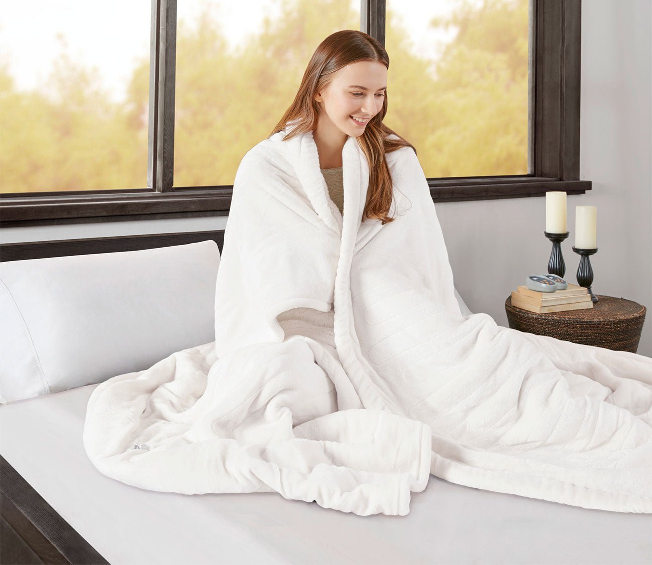 Heated Microlight to Berber Blanket by Beautyrest