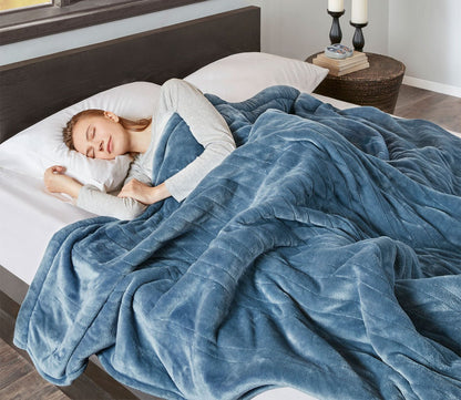 Heated Microlight to Berber Blanket by Beautyrest