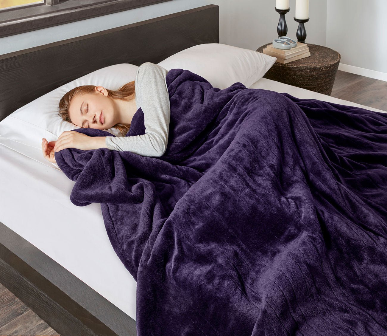 Heated Microlight to Berber Blanket by Beautyrest