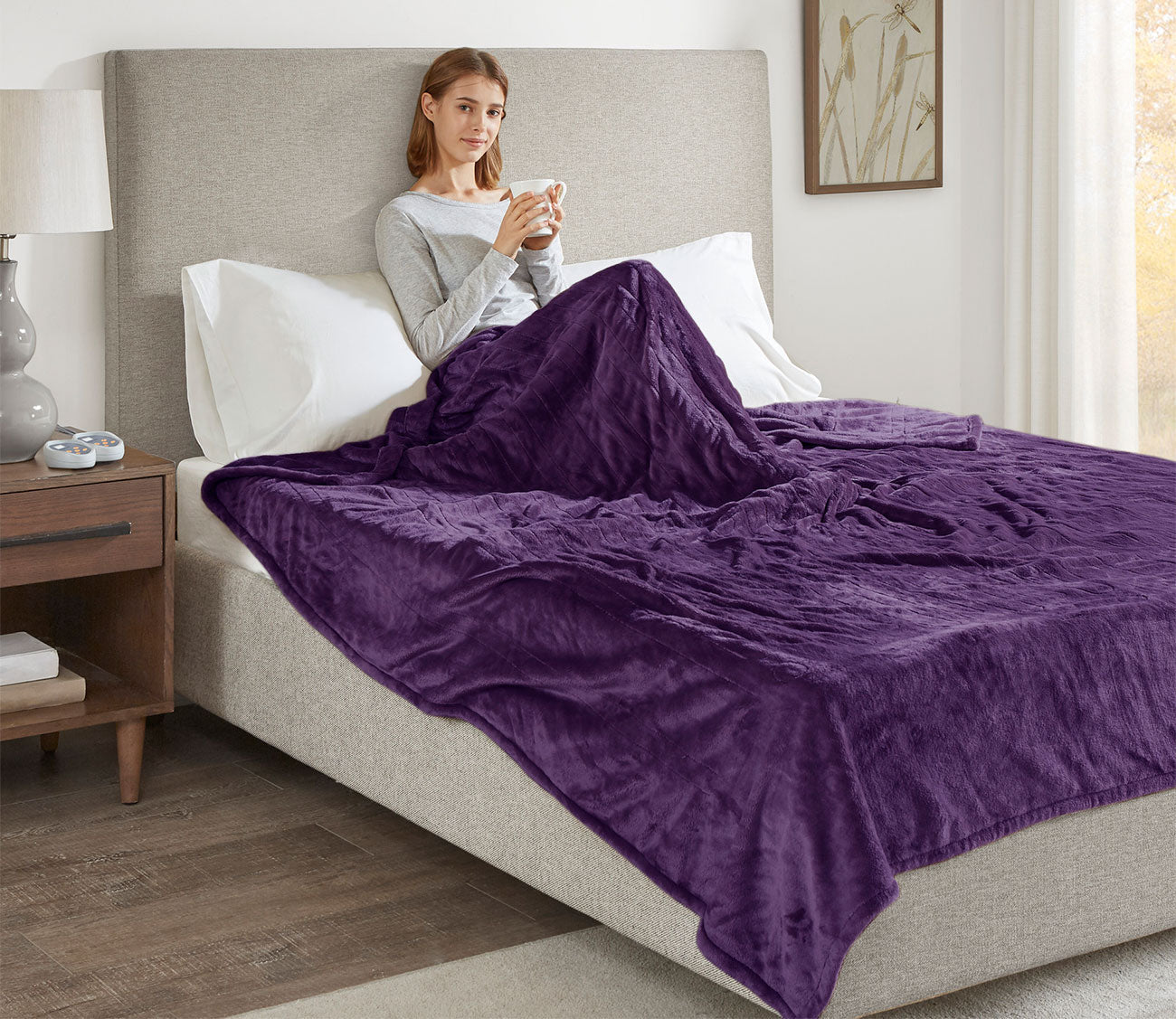 Heated Plush Blanket by Beautyrest