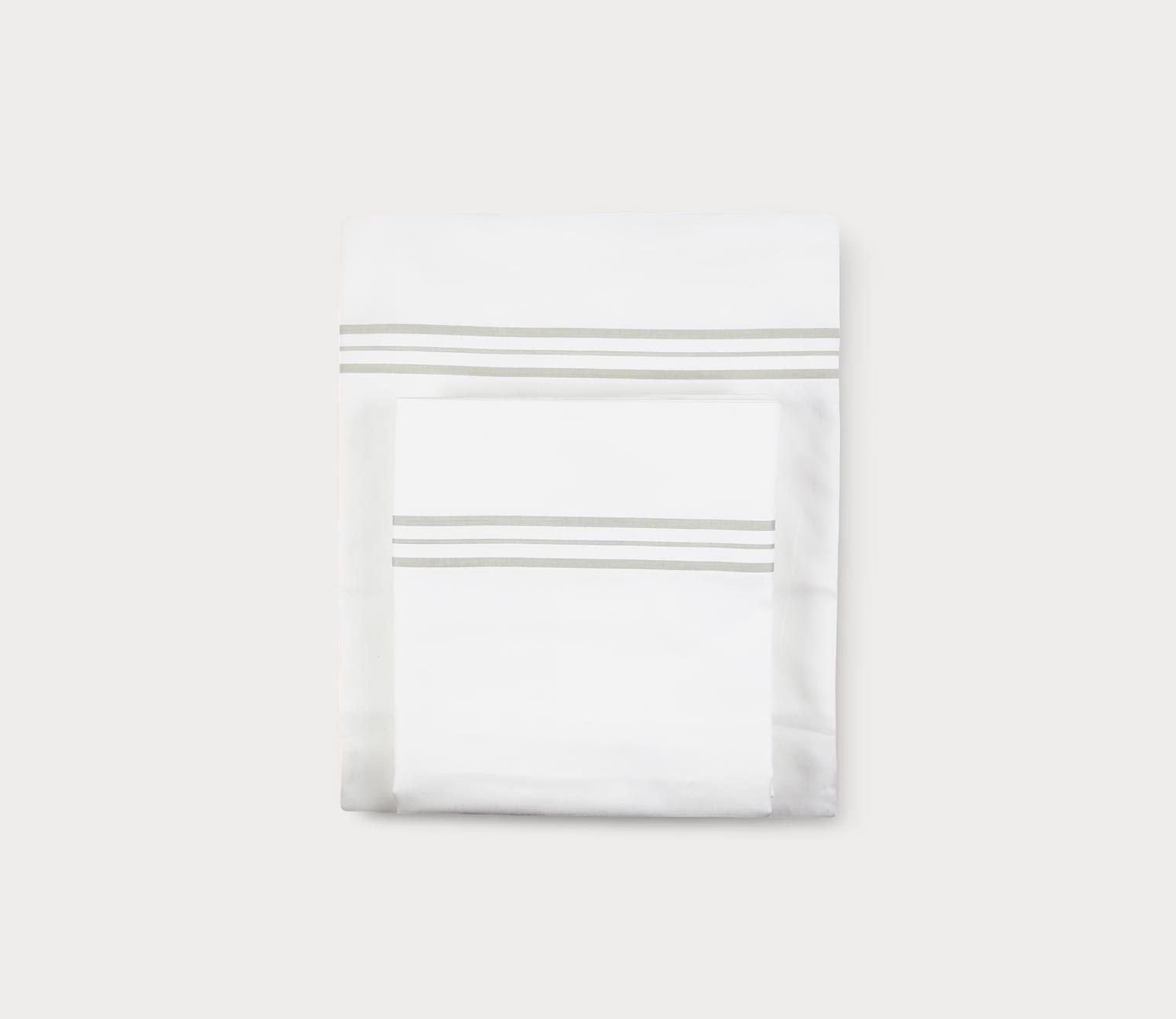 Hem Stripe Cotton Pillowcase Set of 2 by Ann Gish