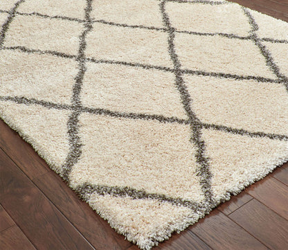 Henderson Lattice Shag Rug by Oriental Weavers
