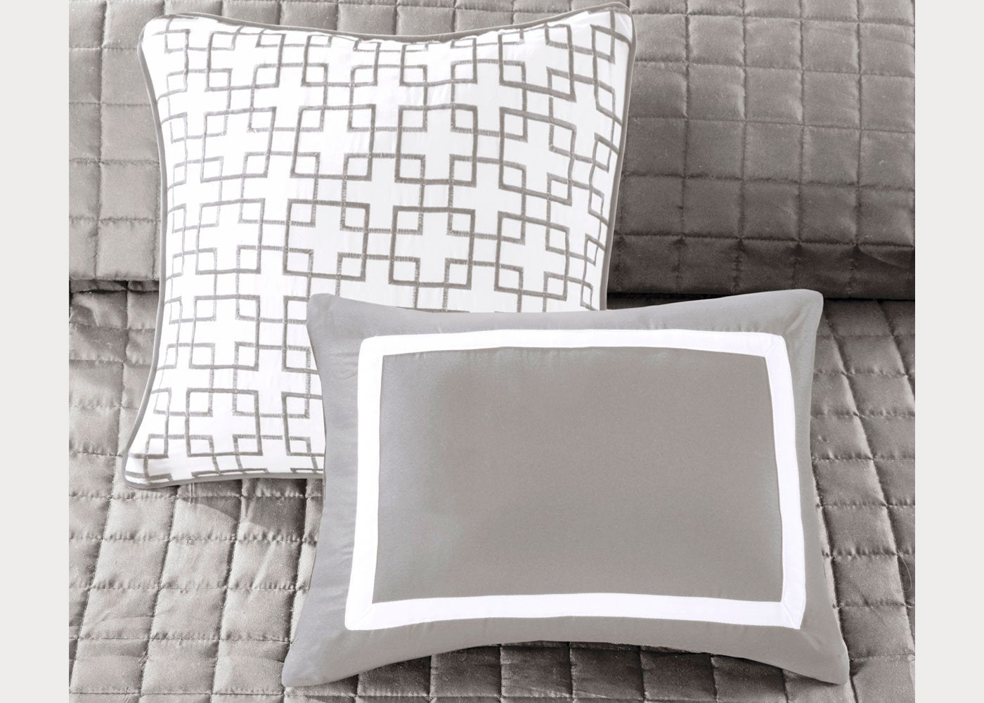 Heritage Microfiber 8-Piece Comforter and Coverlet Set by Madison Park