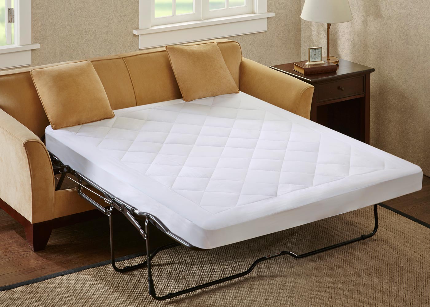 Holden 3M Scotchgard™ Waterproof Sleeper Sofa Mattress Pad
