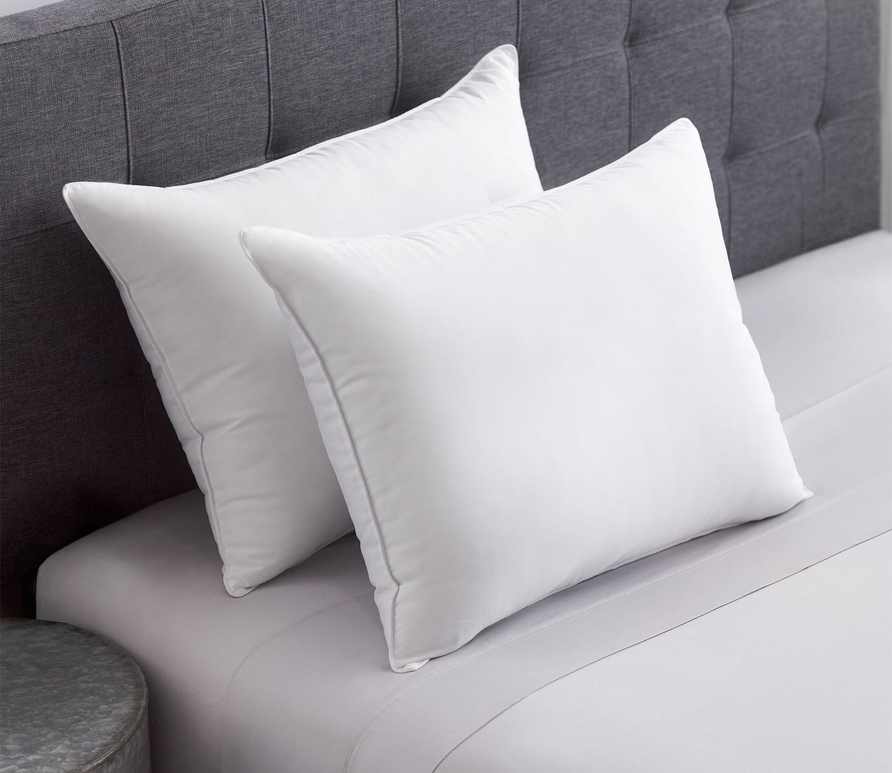 Hotel Luxe Microfiber Down Alternative Pillow 2-Pack