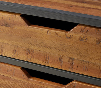 Hudson Acacia Wood 2-Drawer Accent Chest by Madison Park