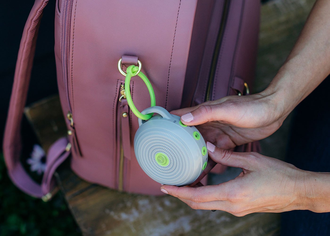 Hushh® Compact Sound Machine by Yogasleep