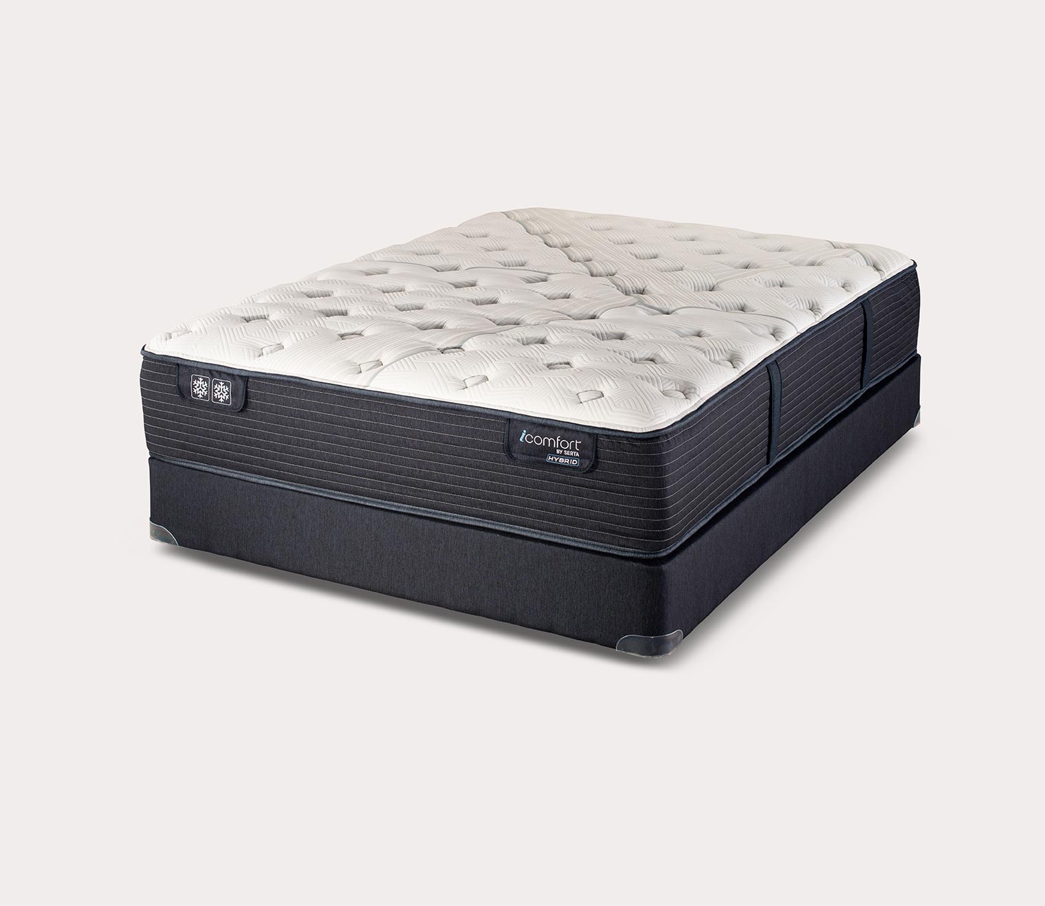 iComfort CF2000 Quilted Hybrid Plush Mattress by Serta
