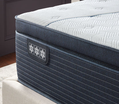 iComfort CF3000 Quilted Hybrid Plush Pillow Top Mattress by Serta