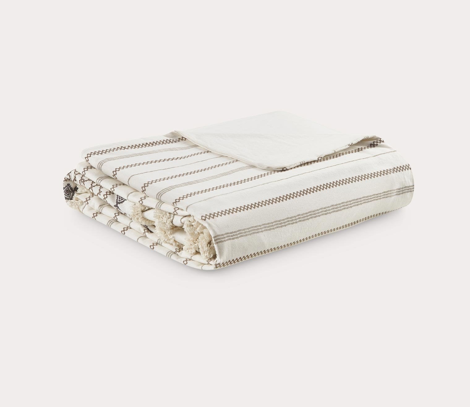 Imani Tufted Cotton Chenille 3-Piece Duvet Cover Set by INK + IVY