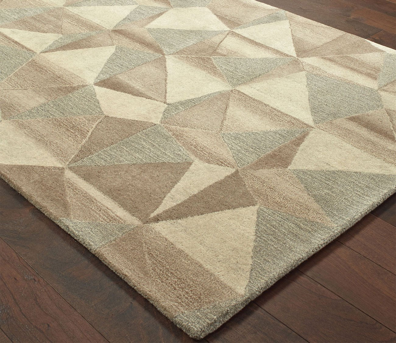 Infused Casual Geometric Rug