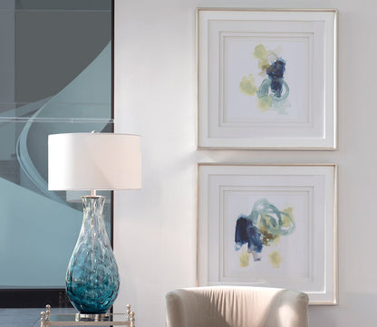 Integral Motion Framed Prints Set of 2 by Uttermost
