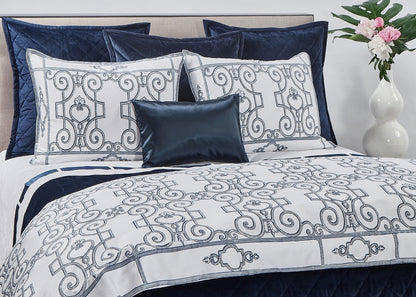 Iron Gate Cotton 3-Piece Duvet Cover Set by Ann Gish