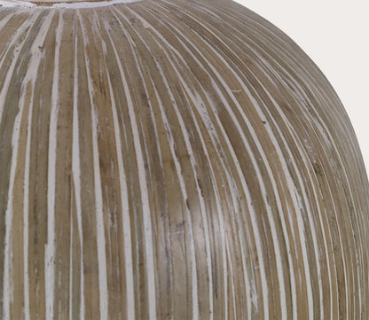 Islander White Washed Vases Set of 2 by Uttermost