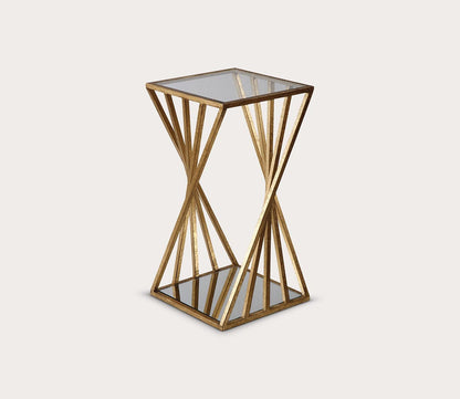 Janina Gold Dimensional Accent Table by Uttermost