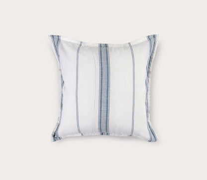 Jayson Blue Stripe Linen Cashmere Pillow Sham by Villa by Classic Home