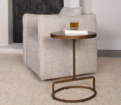 Jessenia Stone Accent Table by Uttermost