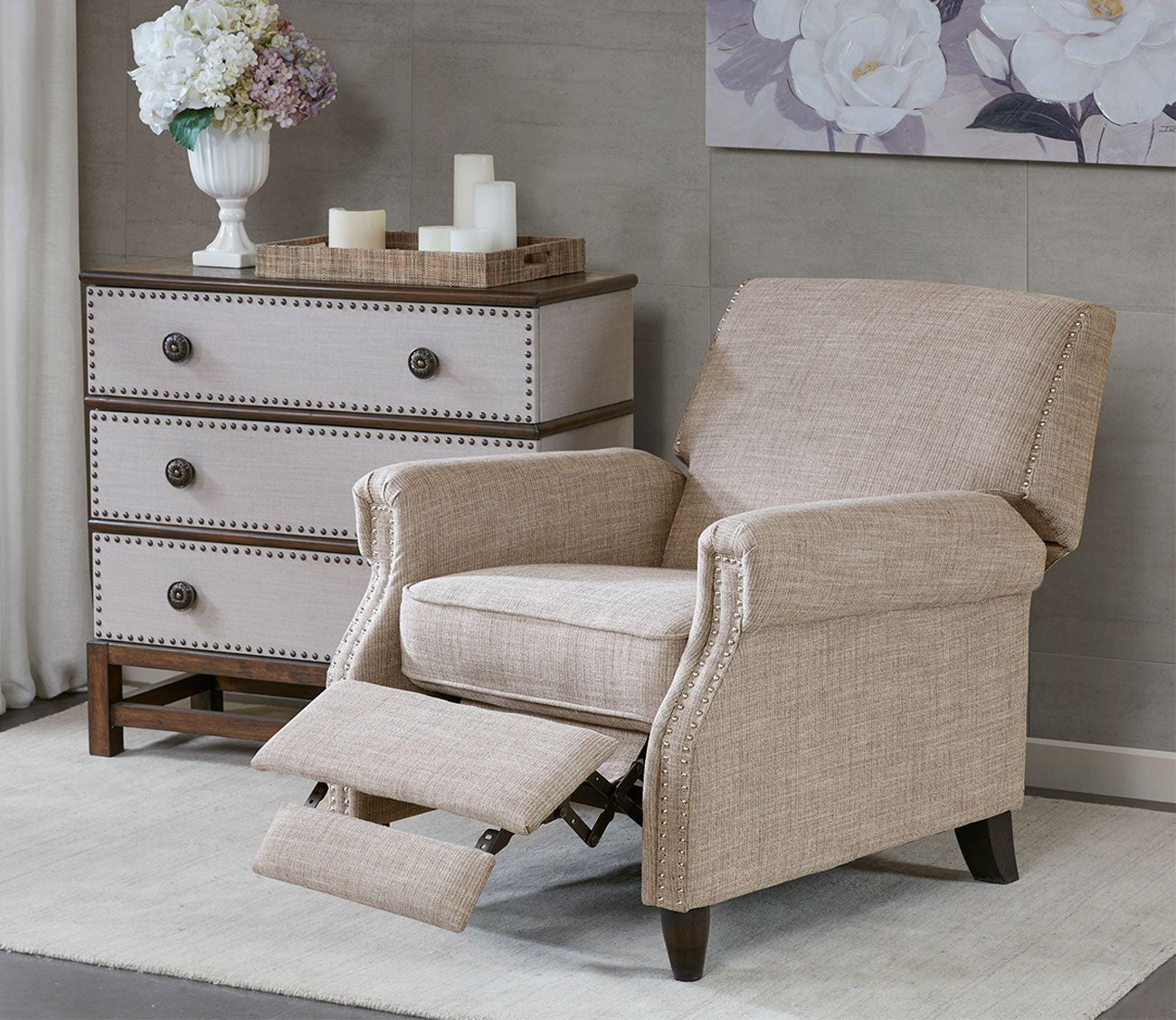 Julian Push Back Recliner Chair