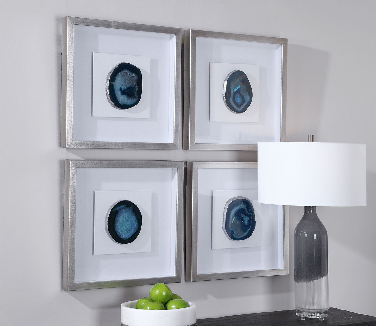 Kalia Blue Stone Shadow Box by Uttermost