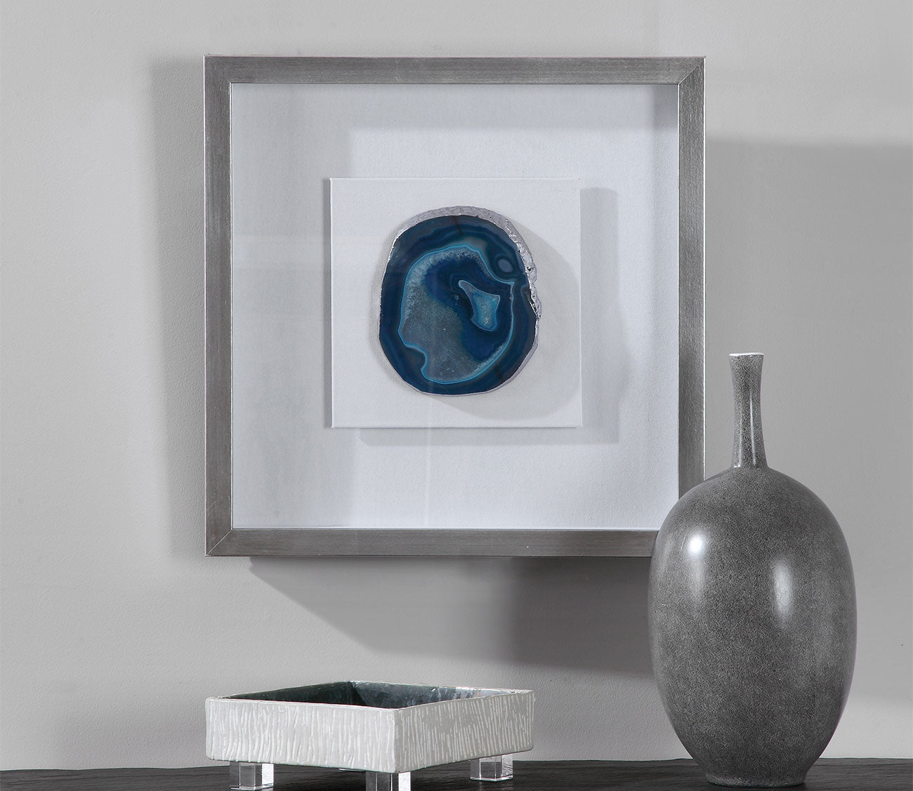Kalia Blue Stone Shadow Box